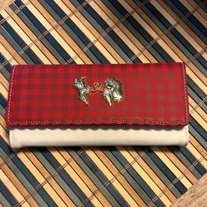 Loungefly Red and Cream Disney Wallet/ Lady and the Tramp